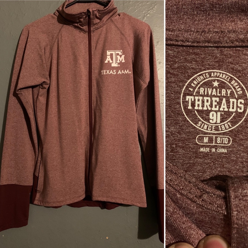 Texas A&M zip up